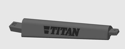 Branche Custom Logo TITAN, Couleur diverse, volant 3b en 50cm, Lot de 3