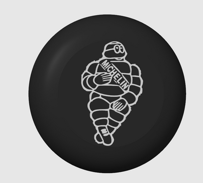 Capôt Logo Michelin pour volant 53 cm