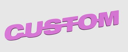CUSTOM – Logo et décorations sur-mesure pour setup gaming, bureau et camions. Un design unique et durable pour exprimer votre style