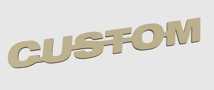 CUSTOM – Logo et décorations sur-mesure pour setup gaming, bureau et camions. Un design unique et durable pour exprimer votre style