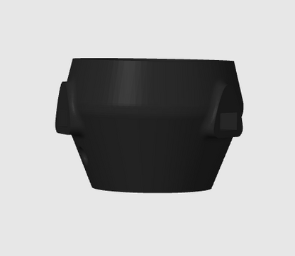Hub volant 53 cm, Pièces Détachées Hub adaptateur pour volant de simulation 3 branches – Ø 53 cm | Pièces détachées Sim Racing