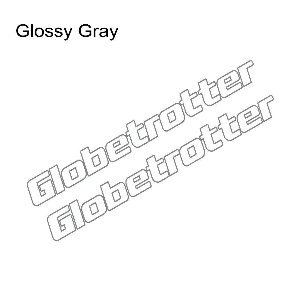 Creative GLOBETROTTER Pattern Car Windows Trim Stickers Stylish Vinyl Film Decals For Volvo FH Auto Tuning Accessories Car Decor