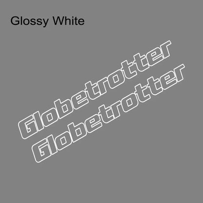 Creative GLOBETROTTER Pattern Car Windows Trim Stickers Stylish Vinyl Film Decals For Volvo FH Auto Tuning Accessories Car Decor