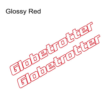 Creative GLOBETROTTER Pattern Car Windows Trim Stickers Stylish Vinyl Film Decals For Volvo FH Auto Tuning Accessories Car Decor