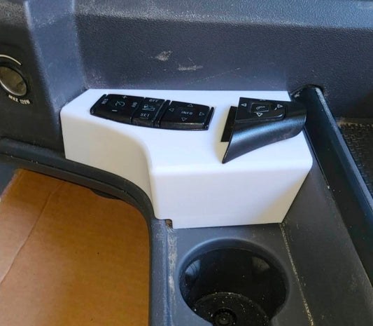 COMMANDES Déportées Volant 3 Branches 50cm ou 53cm, Scania streamline Euro 5 et Euro 6, avec les 2 boutons
