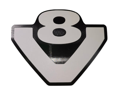 Logo Noir et blanc Premium – Personnalisation Camion & Simulateur